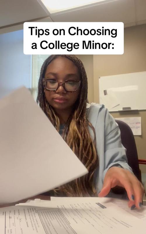 image How do I choose a college minor?