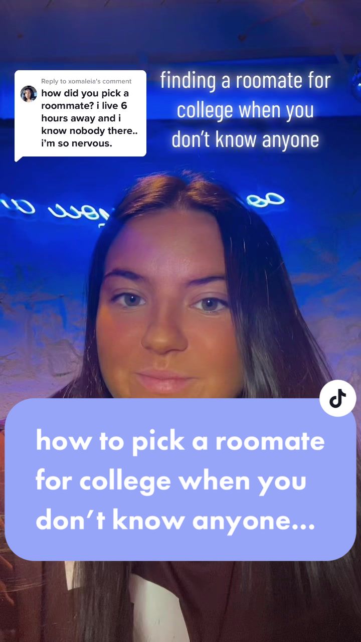 image How do I choose a college roommate?