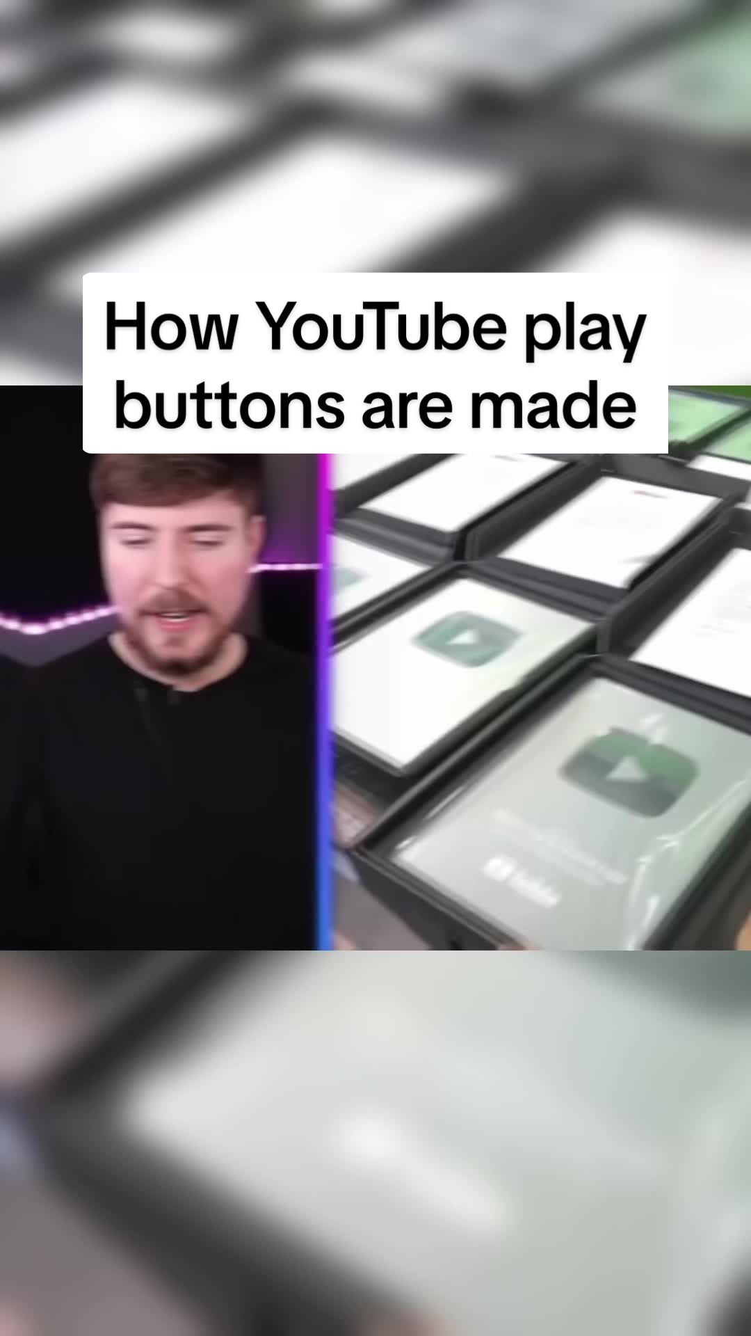 image how youtube play button is made