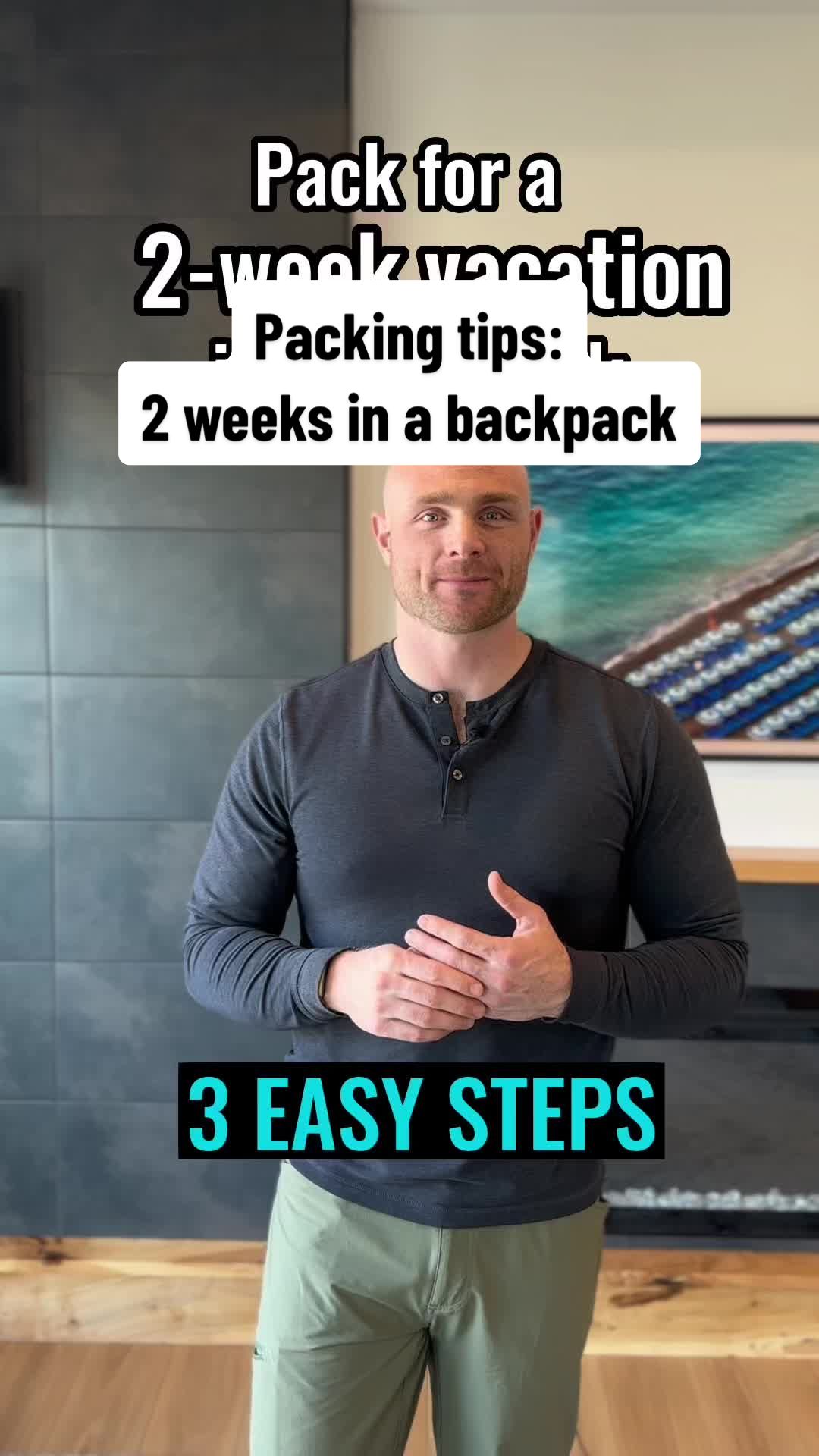 image How to pack efficiently for a two-week vacation?